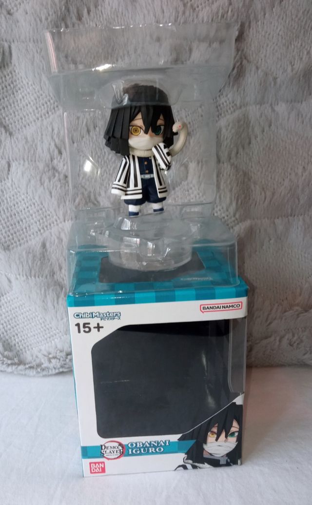 Precisas figuras Demon Slayer Chibi Masters Bandai