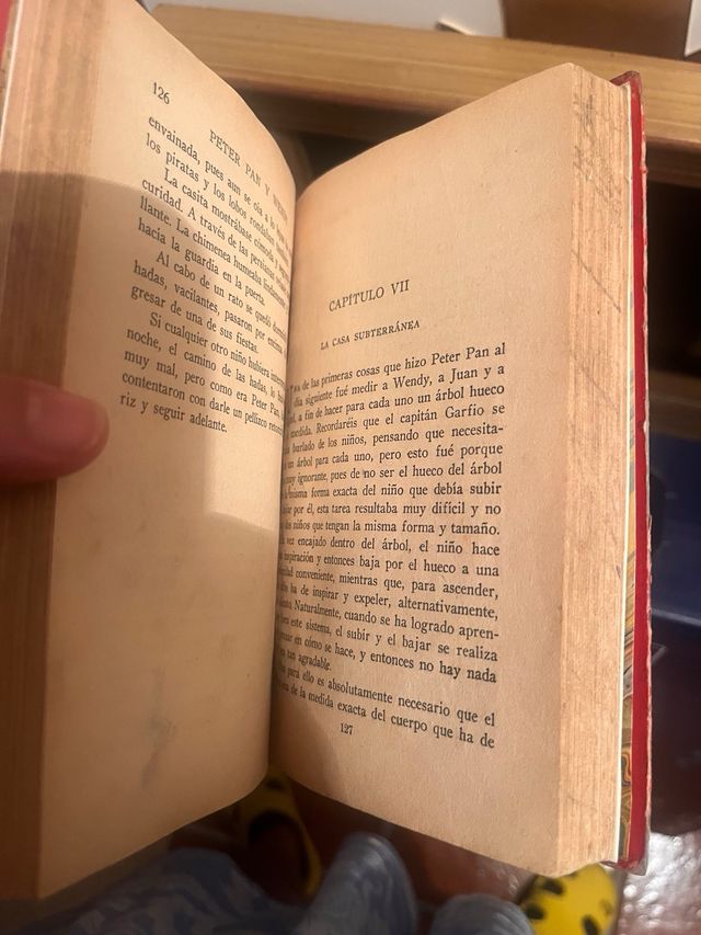 Libro Peter Pan y Wendy - J.M. Barrie 1934