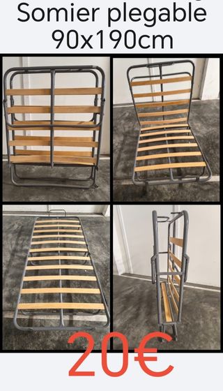 Cama Plegable 80x190cm