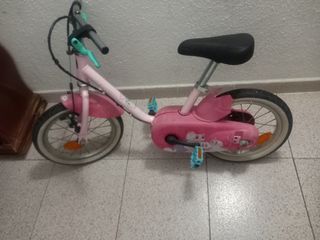 Bicicleta infantil rosa
