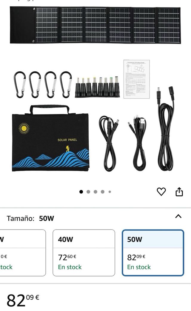 Panel Solar Plegable