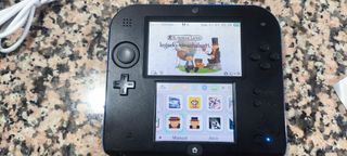 Nintendo 2DS Negra con juegos y USB C