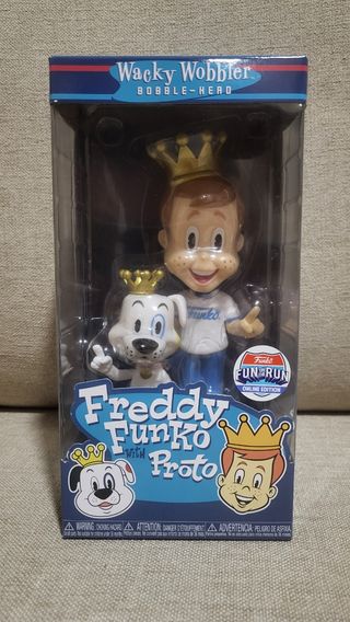 Funko Wacky Wobbler Freddy Funko con Proto