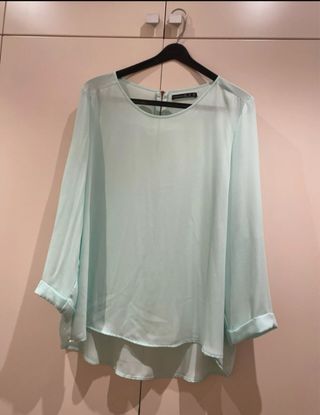 Blusa Atmosphere Azul Talla 48