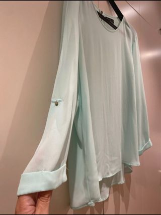 Blusa Atmosphere Azul Talla 48