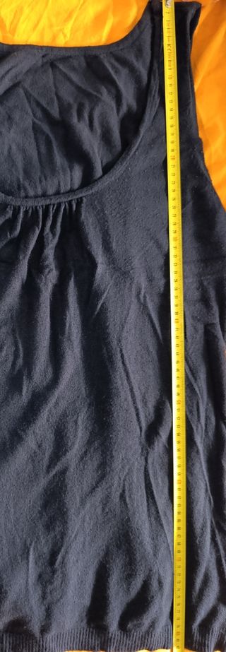 Camiseta de tirantes azul talla L
