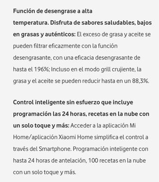 Freidora de Aire Xiaomi Blanca
