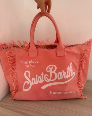 Borsa Saint Barth rosa