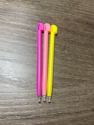 Pack 3 stylus Nintendo DS/3DS Colores Surtidos