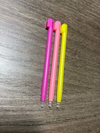 Pack 3 stylus Nintendo DS/3DS Colores Surtidos
