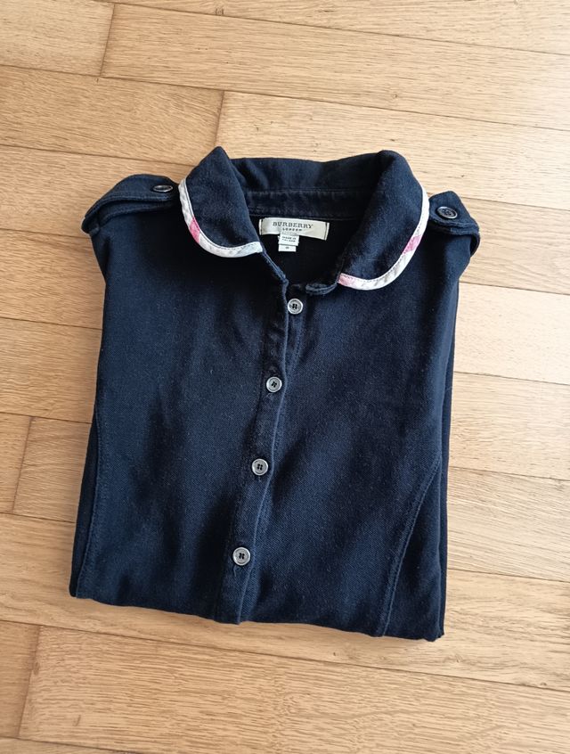 Maglia Burberry nera maniche lunghe