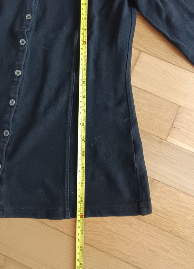 Maglia Burberry nera maniche lunghe
