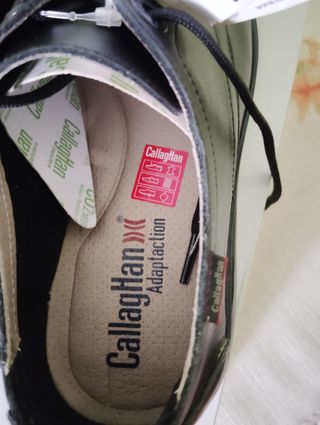 Zapatos Callaghan Caballero Talla 39 Negros