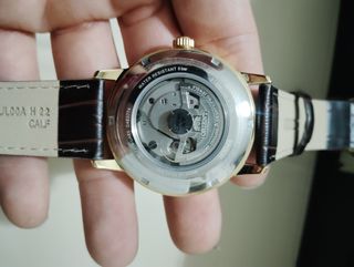 Reloj Orient Dorado y Blanco Automático