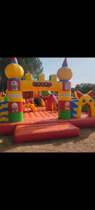 Castillo hinchable para fiestas