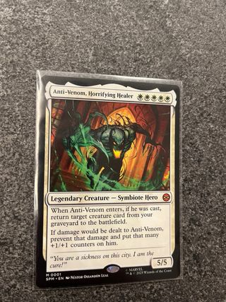 Magic Anti-Venom Carta Spiderman