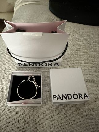 Pulsera Pandora Plata Ajustable