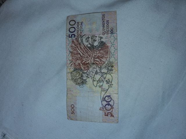 Billete 500 Escudos Portugueses