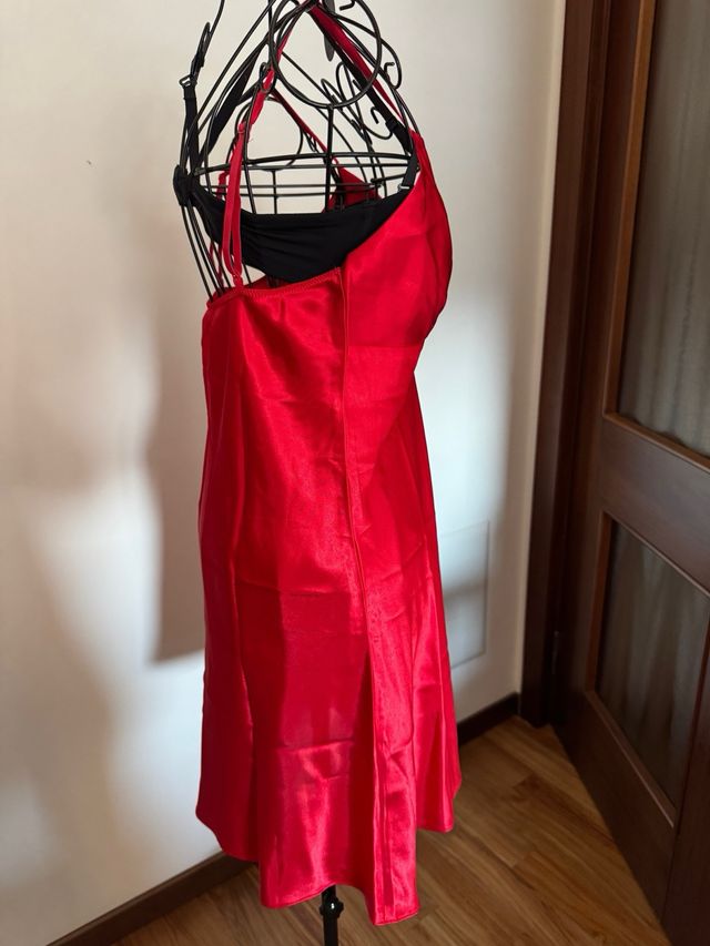 Sottoveste Yamamay Raso Rossa Taglia M