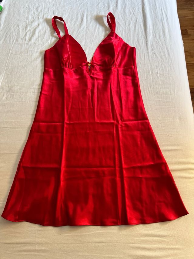Sottoveste Yamamay Raso Rossa Taglia M
