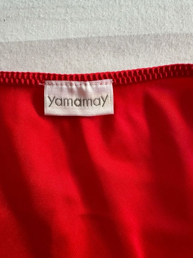 Sottoveste Yamamay Raso Rossa Taglia M