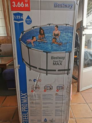 Piscina Bestway Steel Pro Max 366x120 cm.