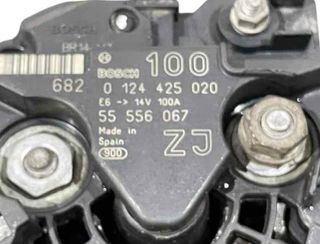 Alternador opel 55556067 astra h ber. 1.8 127134