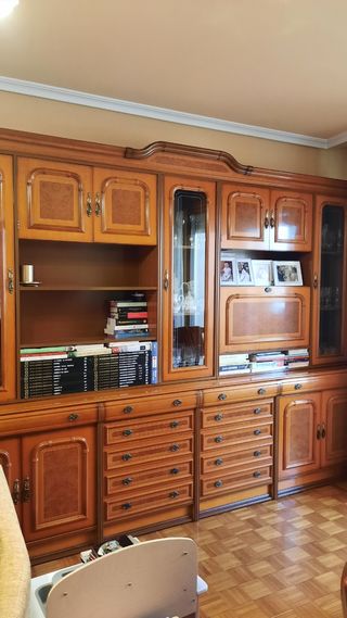 Mueble salón comedor madera