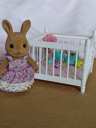 Parque y complementos para bebé Sylvanian Families