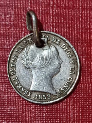 Real de Plata Isabel II 1853