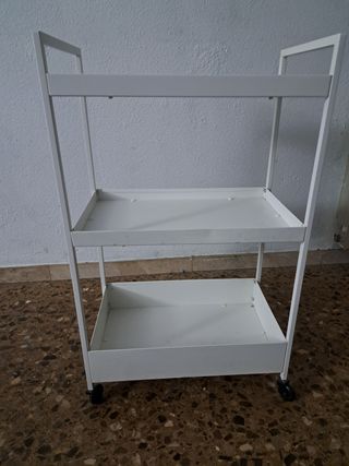 Carrito auxiliar blanco Ikea