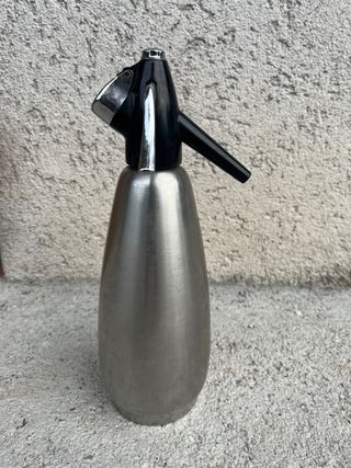 Sifón Vintage Sparklets England Acero Inox BOC