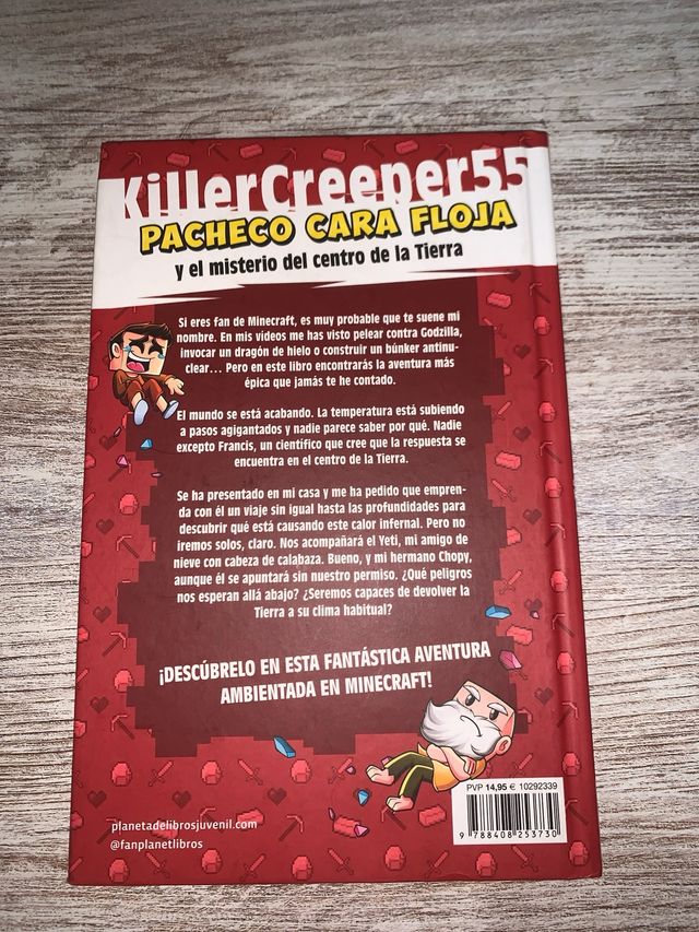Libro KillerCreeper55: Pacheco Cara Floja