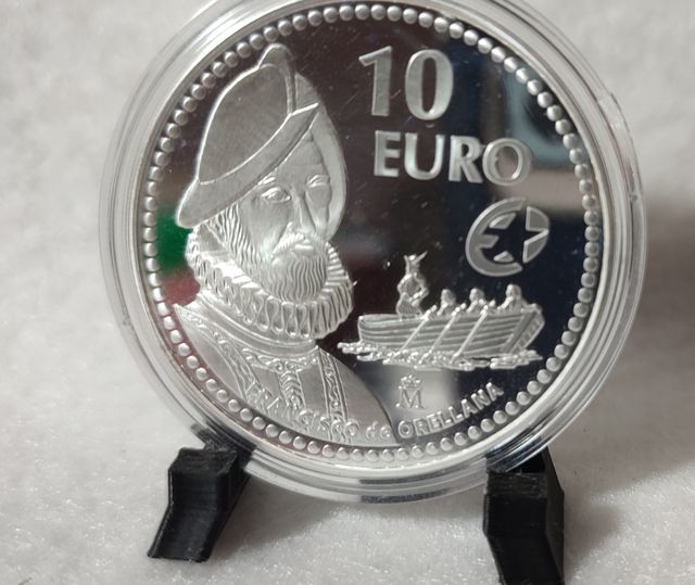 Moneda 10€ Plata Francisco de Orellana