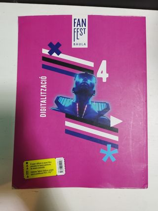 Digitalització 4t Secundària Llibre alumne Fanfest