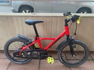 Bicicleta Infantil Btwin 900 Racing 16 Aluminio