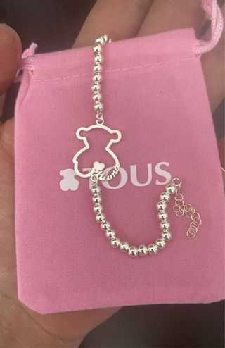 Pulsera Tous Plata Primera Ley Oso