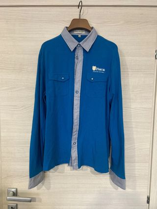 Maglia Camicia Uomo Cool Apollo XXL Blu