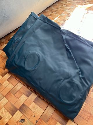 Cama hinchable de plástico