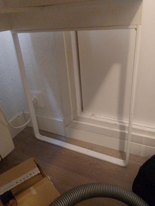 Mesa de estudio blanca