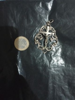 Medalla religiosa de plata