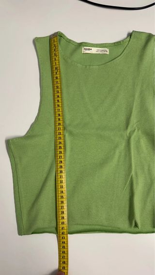 Pack 2 Tops Crop Pull and Bear Talla L