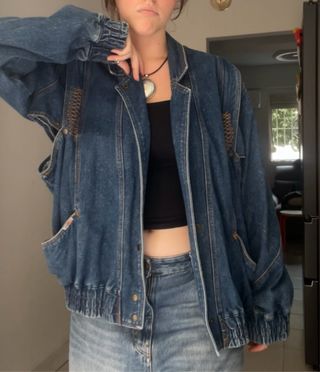 Chaqueta Vaquera Vintage Outdoor Oversize