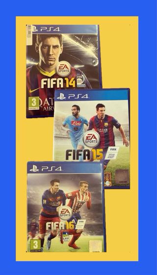 LOTE FIFA COMPLETA  PS4 1️⃣4️⃣AL 2️⃣5️⃣


