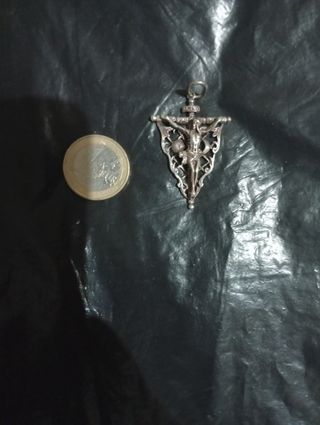 Medalla religiosa de plata