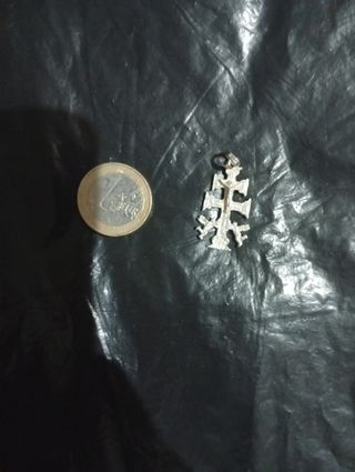 Medalla religiosa cruz de Caravaca