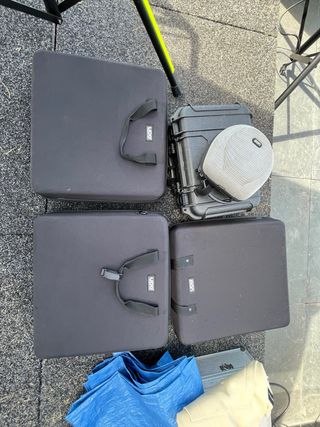 2 CDJ-3000 + DJM A9+ 2 technics sl1210 mk7 + cases
