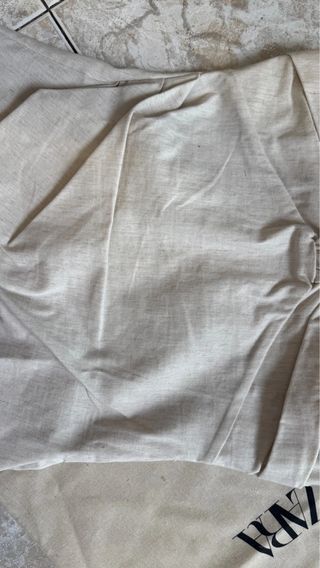 Top Zara Corazón Crudo Talla M