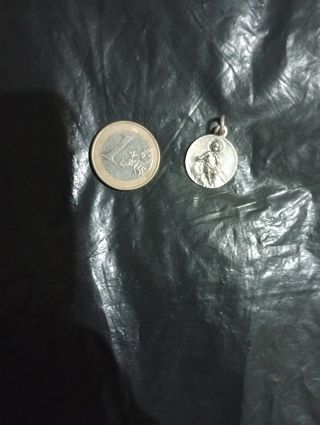 Medalla religiosa de plata niño Jesús