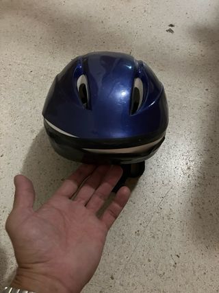 Casco de bici para niños azul